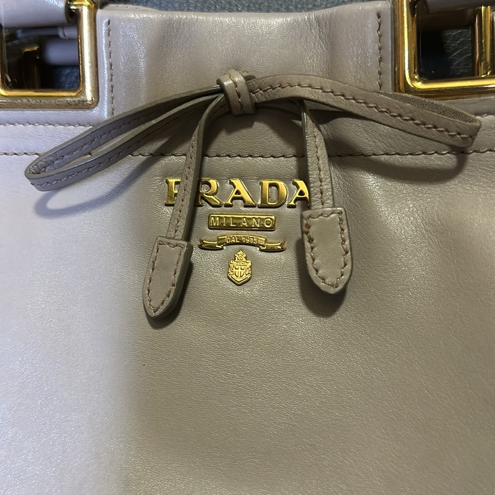 PRADA Vitello Soft Leather Satchel - Picture 3 of 16